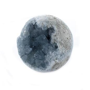 Couverture du livre « Sphere / boule creuse celestite - piece de 6 a 10 cm » de  aux éditions Dg-exodif