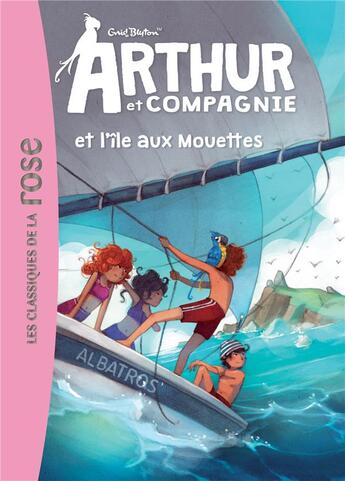 Couverture du livre « Arthur et compagnie t.1 ; Arthur et compagnie et l'île aux mouettes » de Enid Blyton aux éditions Hachette Jeunesse