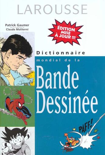 Couverture du livre « Dictionnaire mondial de la bd » de Patrick Gaumer aux éditions Larousse