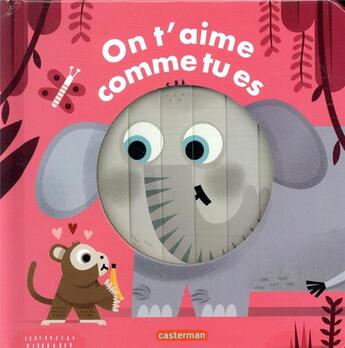 Couverture du livre « On t'aime comme tu es » de Carles Ballesteros aux éditions Casterman