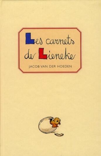 Couverture du livre « Les carnets de Lieneke ; coffret de 9 carnets » de Jacob Van Der Hoeden aux éditions Ecole Des Loisirs