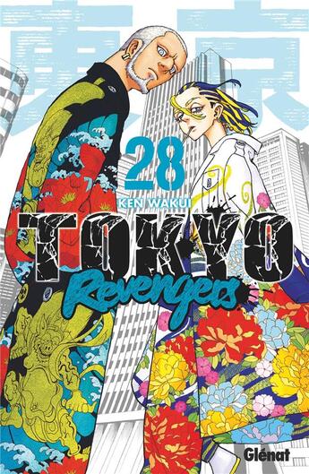 Couverture du livre « Tokyo revengers Tome 28 » de Ken Wakui aux éditions Glenat