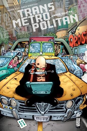 Couverture du livre « Transmetropolitan Tome 4 : année quatre » de Darick Robertson et Warren Ellis aux éditions Urban Comics