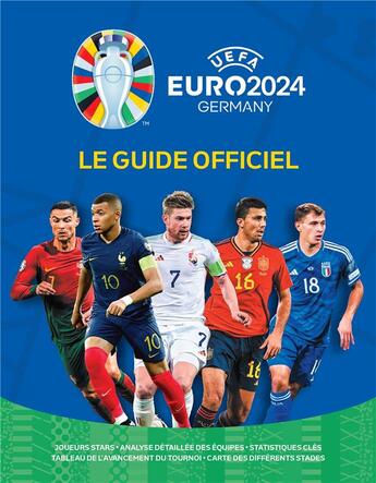 Couverture du livre « Guide Officiel de l'Euro 2024 » de  aux éditions Marabout