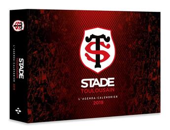 Couverture du livre « L'agenda-calendrier stade toulousain (édition 2019) » de  aux éditions Hugo Sport