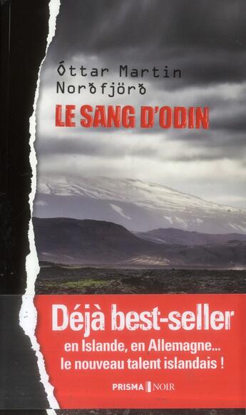 Couverture du livre « Le sang d'odin » de Ottar Martin Nordfjord aux éditions Prisma