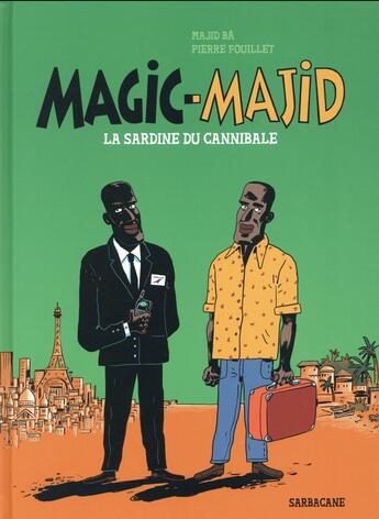 Couverture du livre « Magic majid » de Fouillet aux éditions Sarbacane