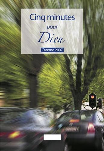 Couverture du livre « Cinq minutes pour dieu » de Equipe Pastoral aux éditions Fidelite