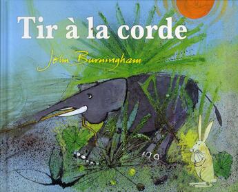 Couverture du livre « Tir à la corde » de John Burningham aux éditions Kaleidoscope