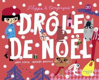 Couverture du livre « Drôle de Noël » de Marika Maijala et Juha Virta aux éditions Versant Sud