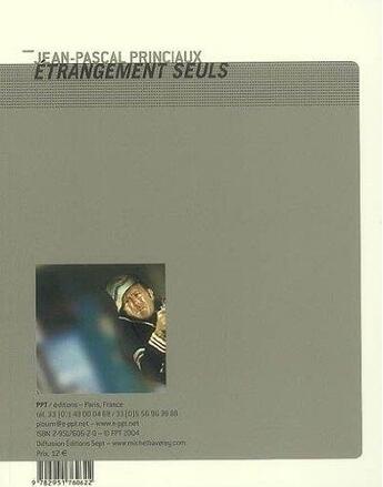 Couverture du livre « Étrangement seuls » de Jean-Pascal Princiaux aux éditions Ppt