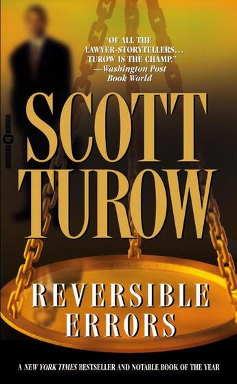 Couverture du livre « Reversible Errors » de Scott Turow aux éditions Grand Central