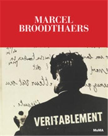 Couverture du livre « Marcel Broodthaers » de Christophe Cherix aux éditions Moma