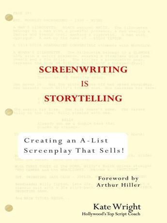 Couverture du livre « Screenwriting is Storytelling » de Wright Kate aux éditions Penguin Group Us