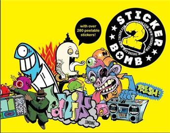 Couverture du livre « Stickerbomb 2 » de Studio Rarekwai aux éditions Laurence King