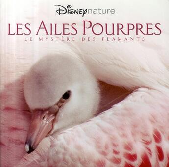 Couverture du livre « Les ailes pourpres ; le grand voyage des flamants roses » de  aux éditions Disney Hachette