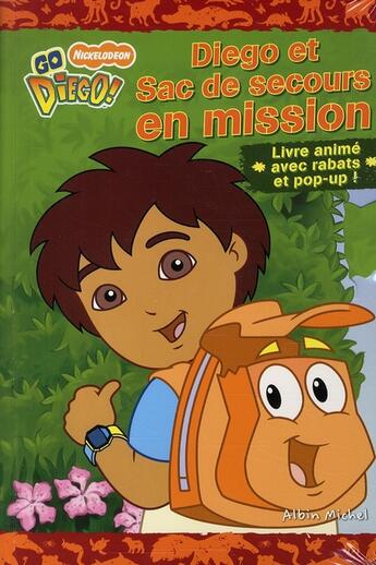 Couverture du livre « Diego et sac de secours en mission » de  aux éditions Albin Michel