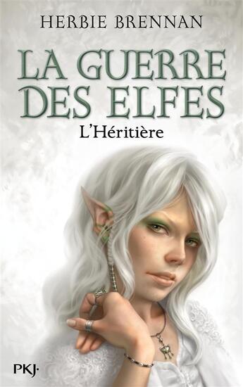 Couverture du livre « La guerre des elfes t.5 ; l'héritière » de Herbie Brennan aux éditions Pocket Jeunesse