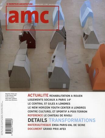 Couverture du livre « REVUE AMC N.199 » de Revue Amc aux éditions Le Moniteur