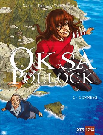 Couverture du livre « Oksa Pollock t.2 : l'ennemi » de Eric Corbeyran et Nauriel aux éditions Glenat