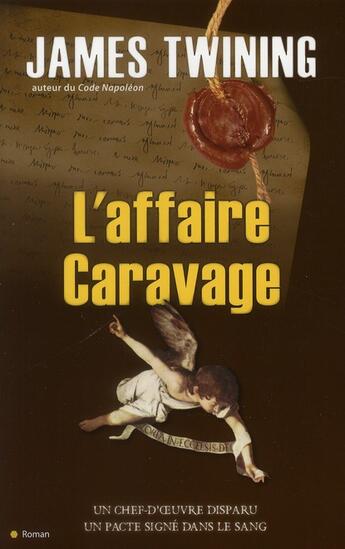 Couverture du livre « L'affaire Caravage » de Twining-J aux éditions City