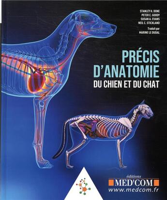 Couverture du livre « Precis d'anatomie du chien et du chat » de Done/Stickland aux éditions Med'com