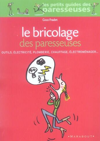 Couverture du livre « Le bricolage des paresseuses » de Colette Olivier-Chantrel aux éditions Marabout