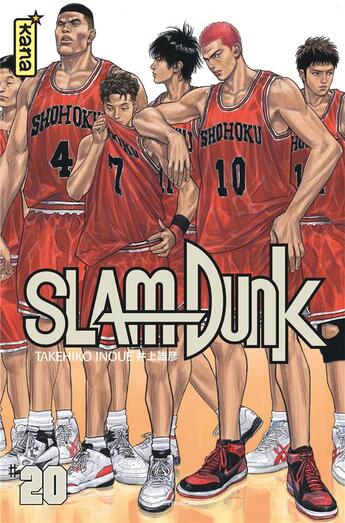 Couverture du livre « Slam dunk - star edition Tome 20 » de Takehiko Inoue aux éditions Kana