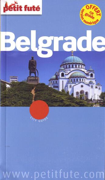 Couverture du livre « GUIDE PETIT FUTE ; CITY GUIDE ; Belgrade (édition 2013) » de  aux éditions Le Petit Fute