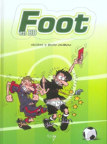 Couverture du livre « Foot en bd » de Mo-Cdm aux éditions Elcy Jeunesse