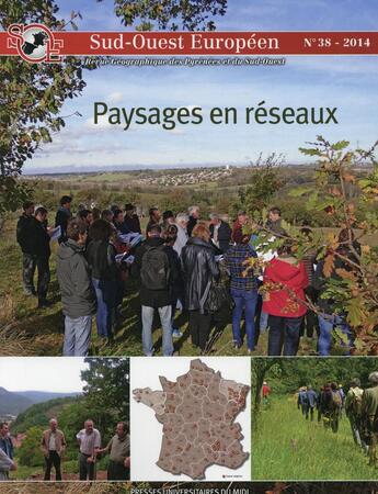 Couverture du livre « Paysages en reseaux » de Philippe Dugot aux éditions Pu Du Midi