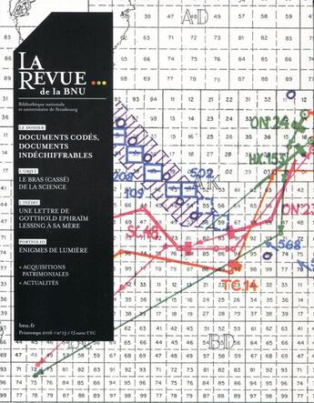 Couverture du livre « La revue de la bnu, n 13 » de Ze Therstappen Aude aux éditions Bnu Strasbourg