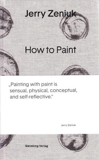 Couverture du livre « How to paint » de Zeniuk Jerry aux éditions Acc Art Books