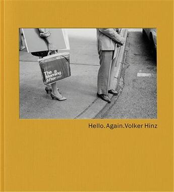 Couverture du livre « Volker hinz hello. again. /anglais/allemand » de Burnett David/Ruter aux éditions Hartmann Books