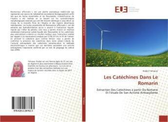 Couverture du livre « Les catechines dans le romarin » de Yahiaoui Hadjer aux éditions Editions Universitaires Europeennes