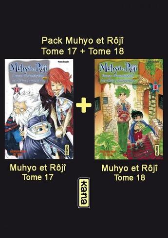 Couverture du livre « Muhyo et Rôjî ; coffret Tome 17 et Tome 18 » de Yoshiyuki Nishi aux éditions Kana