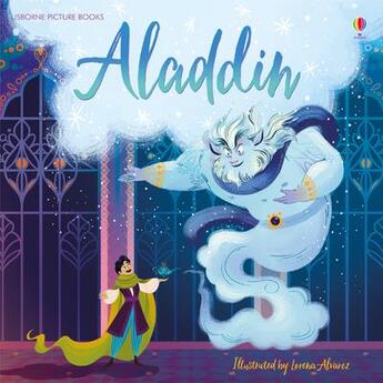 Couverture du livre « Aladdin » de Lorena Alvarez Gomez et Susanna Davidson aux éditions Usborne