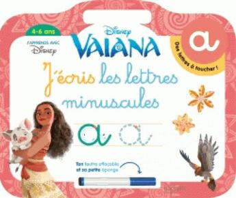 Couverture du livre « Vaiana ardoise j'ecris les lettres minuscules (4-6 as) » de  aux éditions Hachette Education