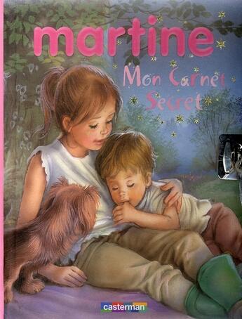 Couverture du livre « Martine ; mon carnet secret » de Marlier/Delahaye aux éditions Casterman