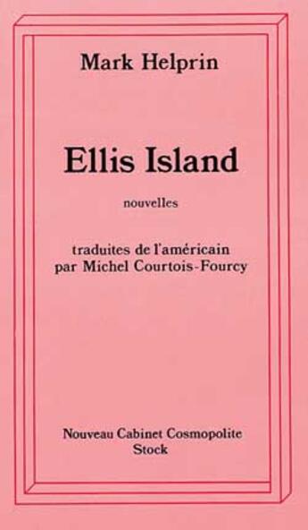 Couverture du livre « Ellis Island » de Mark Helprin aux éditions Stock