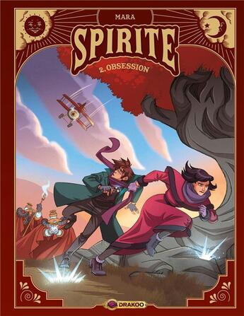 Couverture du livre « Spirite Tome 2 : obsession » de Mara aux éditions Drakoo