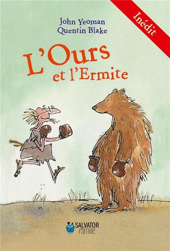 Couverture du livre « L'ours et l'ermite » de Quentin Blake et John Yeoman aux éditions Salvator