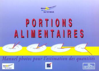 Couverture du livre « PORTIONS ALIMENTAIRES » de Su.Vi.Max./ aux éditions Economica