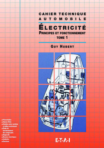 Couverture du livre « Électricité t.1 ; principes et fonctionnement » de  aux éditions Etai