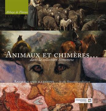 Couverture du livre « Animaux et chimeres...dans la collection Simonow » de Michel Hue aux éditions Somogy