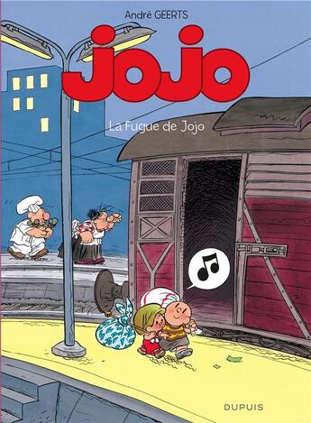 Couverture du livre « Jojo Tome 2 ; la fugue de Jojo » de Andre Geerts aux éditions Dupuis