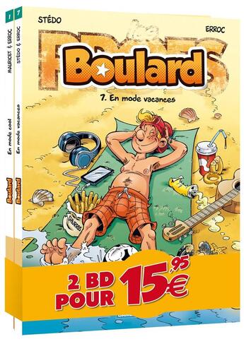 Couverture du livre « Boulard » de Erroc/Stedo aux éditions Bamboo