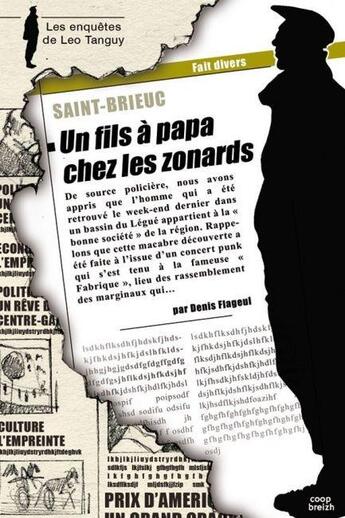 Couverture du livre « Un fils à papa chez les zonards » de Denis Flageul aux éditions Coop Breizh