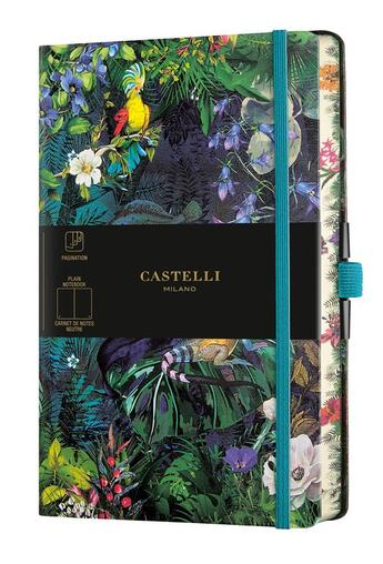 Couverture du livre « Carnet eden grand format uni lily » de  aux éditions Castelli Milano