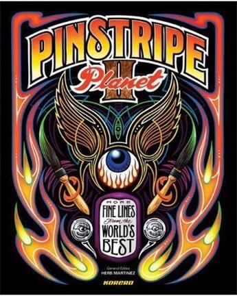 Couverture du livre « Pinstripe planet t.2 ; more fine lines from the world's best » de Herb Martinez aux éditions Korero